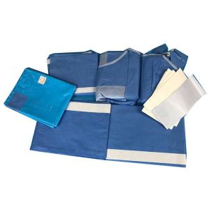Sterile Surgical Universal Pack Kit Disposable SMS General Set With Reinforced