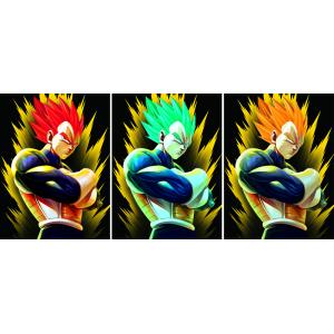 Goku Anime Dragon Ball 3D Lenticular Poster CMYK Printing