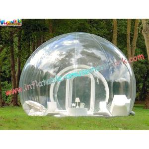 Cheap PVC Tarpaulin Inflatable Party Tent For Home / Exhibition With Customized Size for sale