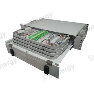 1U/2U Fiber Patch Panel Cassette with 1/2/4 Splice Trays for Single / Multi-Mode
