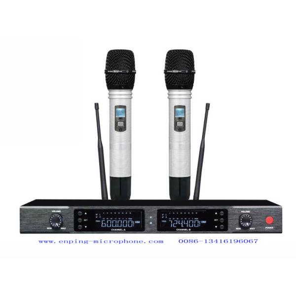 LS-6300 wireless microphone system UHF IR selecta ble frequency PLL AUTOMATIC