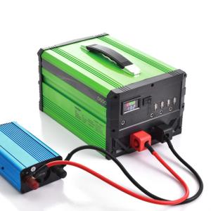500Wh Portable Solar Power Station Generator AC DC 1000W USB Power Station for