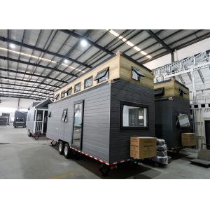 Prefabricated Modular Home Tiny Home On Wheels With Light Steel Frame Modular