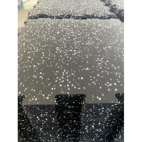 Interlocking Rubber Flooring Tiles for Garden Elevators and Gym Ground and