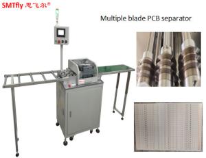 Cheap Multiple Blade PCB Separator 1.0mm Thickness SMT Precision pcb cutting Machine for LED Lighting for sale