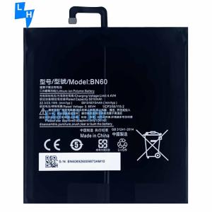 Black 6000mAh Capacity Tablet Battery for Xiao Mi Pad 4 High Capacity OEM BN60