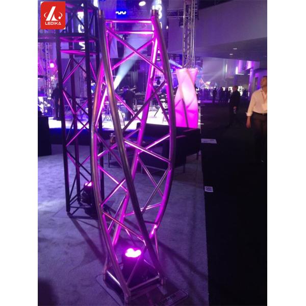 Creative Irregular Shape Aluminum Square Stage Truss System Pentagram / Heart