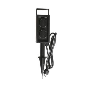 Outdoor Garden In-ground Lawn Insertion Electrical Power Sockets Outlet Stake