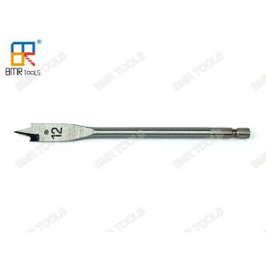 BMR TOOLS 12mm Flat Wood Drill Bits High-Carbon Steel Industrial Spade Paddle
