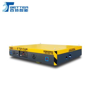 20 Ton Cable Drum Powered Transfer Cart with Platform Track Carrier