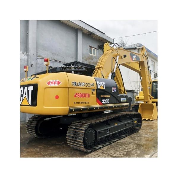 Japan Original Caterpillar 320D Second Hand Excavator Advanced Automation
