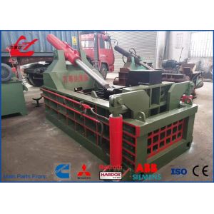 Forward-Out Metal Baler 1350 KN For Recycling With High Compression Density