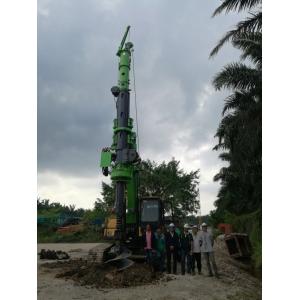 50 KN . M Max Torque KR50A Micro Hydraulic Piling Rig for 20m Rotary Bored Hole