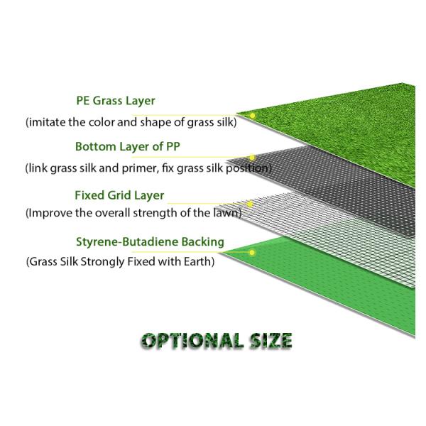 Wholesale synthetique cesped garden carpet grass with 40mm pile height