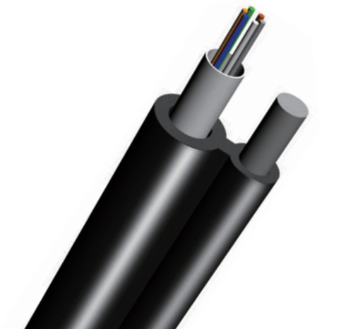 Quality GYFXTC8Y Figure 8 Self Supporting Aerial Cable With Steel Messenger wholesale