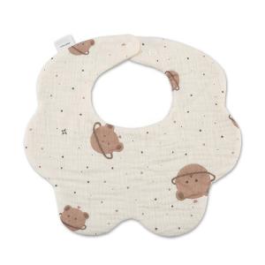 Durable Quality Infant Bibs Feeding the Baby of Cotton in Multiple Color