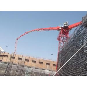 Max Horizontal Reach 36m Concrete Placer Boom 380V / 50Hz With 4 Boom Sections