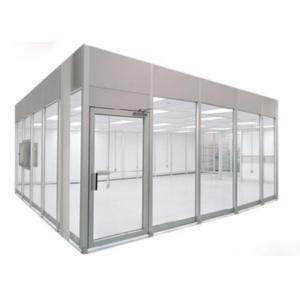 220V 60HZ Prefab Cleanroom Booth / Class 100 Softwall Modular Cleanrooms
