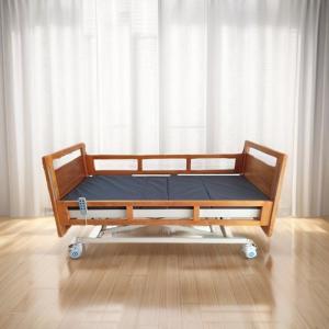 Electrically Operated Nursing Home Beds Rising Function Comfortable Homecare