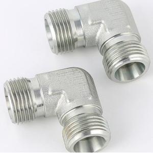 Long Working Life 1C9 1D9 Hydraulic Hose Connector 90 Degree Hydraulic Fitting