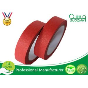 Colorful Silicone Adhesive Colored Masking Tape Low Tack Without Residue
