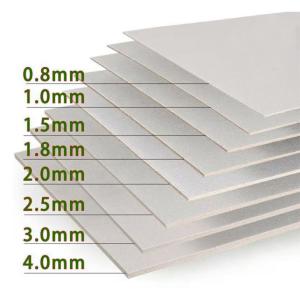 Excellent Hardness 2mm Grey Cardboard For Arch File Customized Uncoated Notebook