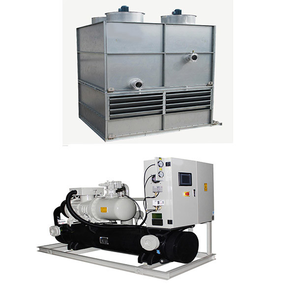 Quality 60HP Screw Compressor 35% Glycol Water Chiller wholesale