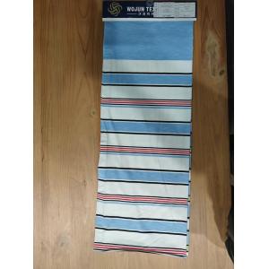 China Breathable Comfortable Fashionabe And Soft Durble Striped Knit Fabric For T-Shirt on sale