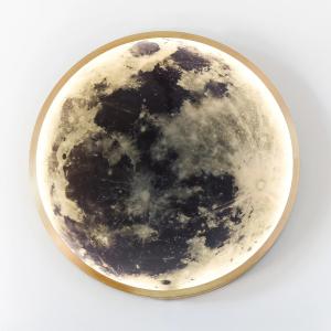 Creative LED Moon Light Wall Lamp Simple Modern Printed Corridor and Living Room