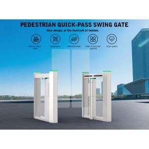 HCW Automatic Turnstile Gate with 30-40 Passages/Minute Throughput 10mm