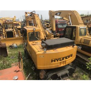 China                  Good Condition Hyundai Wheel Excavator R200W-5, Used Origin Korea Mobile Digger Hyundai R200 on Promotion              on sale