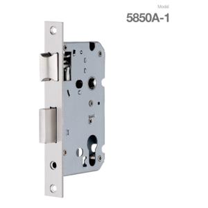 Chrome Finish 50mm Backset Mortise Bathroom Lock OEM