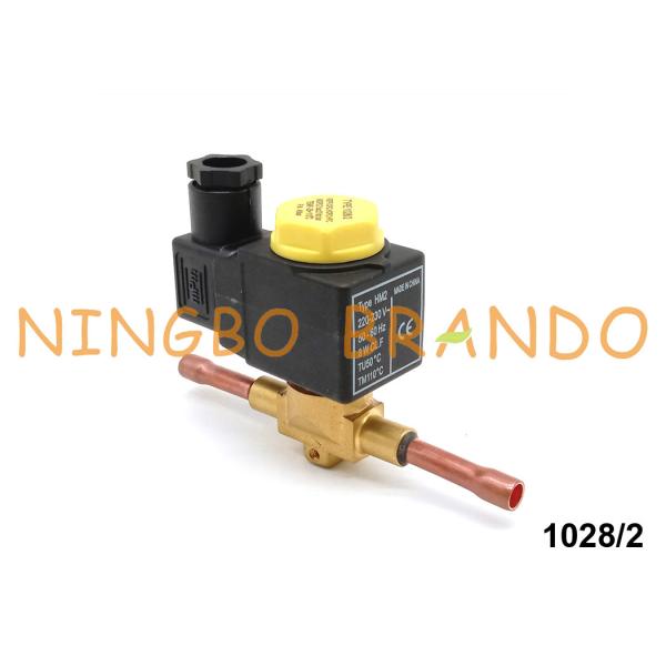 Quality 1028/2 Castel Type 1/4'' Refrigeration Solenoid Valve HM2 220V 230V wholesale