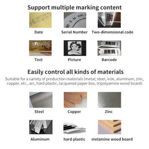 Portable Optical Handheld Fiber Laser Marking Machine New Mini Small Laser