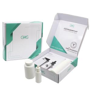 Custom Shampoo Box Packaging Dropper Bottle Shipping Boxes With Insert