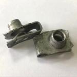 DIN34818 M6 Spring Slice Nuts Speed U Clip Spring Nut Sheet Spring Nuts With