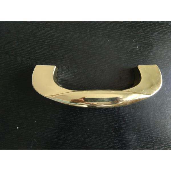 Gold color Zinc Metal Coffin Handles Coffin Hardware H035 zamak coffin handle size 21*7.5 cm