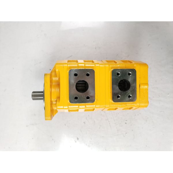 CBGJ2063+2063R-(2+2) Hydraulic Pump external meshing gear pump Aluminum Alloy Material One Year Warranty