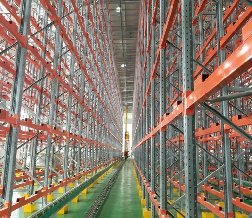 Professional Warehouse Vertical Racking Systems ASRS With 500 - 2000kg Loading