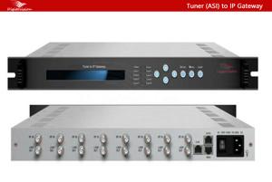 Cheap 16*Tuners DVB-S/S2/T/T2/C/ISDB-T Option Satellite Headend IP TV Tuner DVB S2 IP Gateway for sale