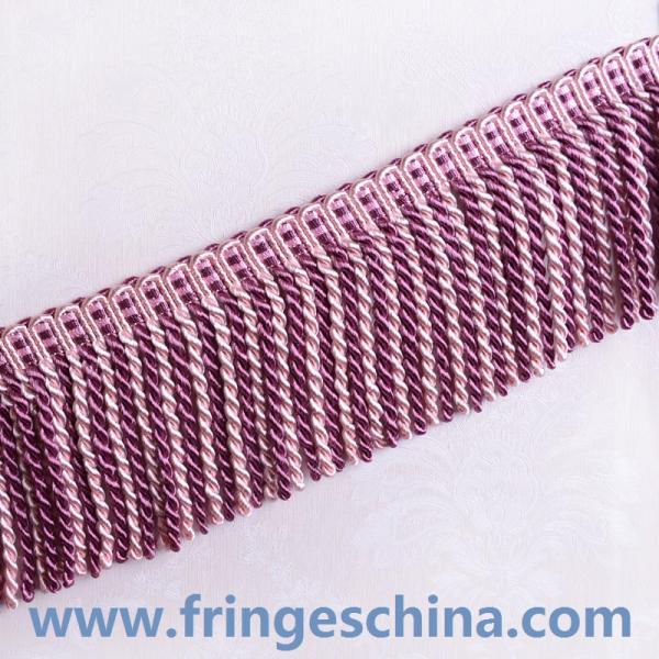 Fashion wholesale rayon custom OEM bullion fringe for sofa pillow cushion decoration