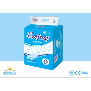 Professional Patient Disposable Bed Pads , Nonwoven Disposable Absorbent Sheets