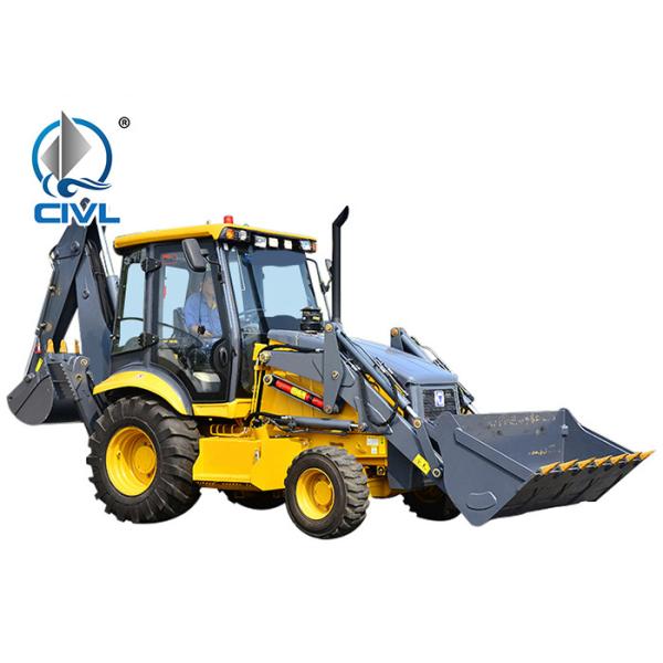 Quality New Backhoe Mini Wheel Loader / Reliability Compact Front End Loader wholesale