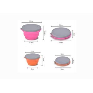 Portable Travel Silicone Food Storage Containers Microwave Oven Silicone