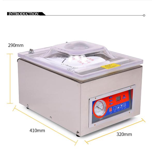 DUOQI DZ-260C Single Chamber Vacuum Sealer for Desk Type Industrial Food Packaging