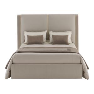 China Big Headboard Upholstered Modern Bedroom Furniture Sets Home King Size on sale