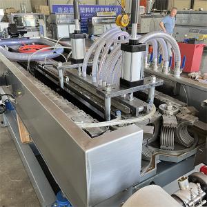 China 50-160mm Pipe Diameter Range Double Wall Corrugated Pipe Production Line with 5-6m.min Pipe Speed on sale