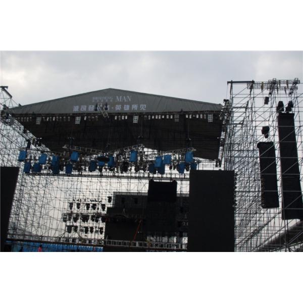 Quality Black Indoor Layer Speaker Truss Aluminum Loading LED System 300x300 mm wholesale
