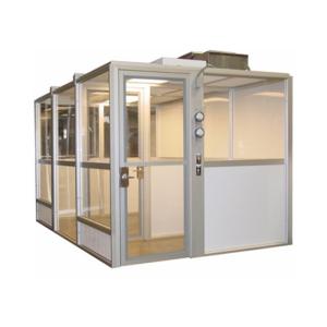 SUS304 Negative Pressure Laminar Flow Dispensing Booth / Raw Material Sampling