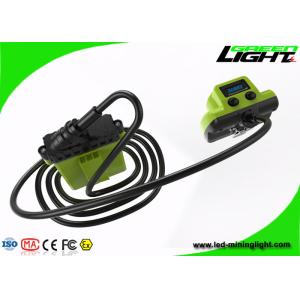 China 25000lux Brightness Mining Hard Hat Lights IP68 Waterproof Oled Screen For Personal Safety on sale